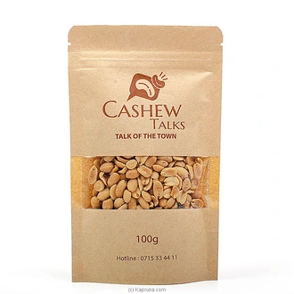 Cashew Talks Roasted Salted Peanuts Skinless 100g - Snacks And S  Online for none