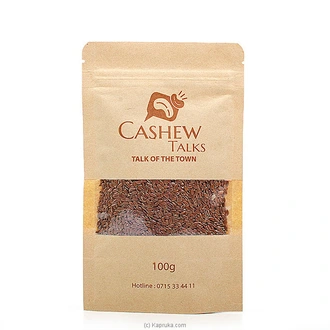 Cashew Talks Flax Seeds 100g - Snacks And Sweets  Online for none