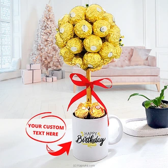 Ferrero Fantasy Tree With Customizable Mug Buy Best Sellers Online for specialGifts