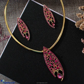 STONE N STRING CRYSTAL NECKLACE SET - AC1780 AND AC1780E  Online for none