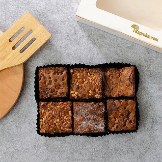 Kapruka Cashew Brownies - 6 Pieces  Online for none
