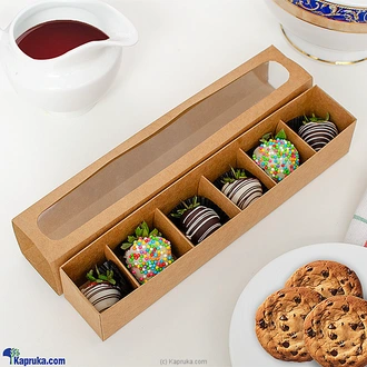 Sweetheart Sensations Dipped Strawberries - 6 Pieces  Online for none