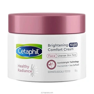 CETAPHIL BRIGHT HEALTHY RADIANCE BRIGHTENING NIGHT COMFORT CREAM  Online for none
