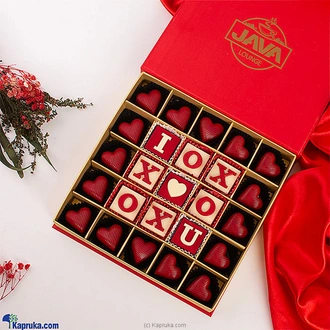 Java XO I Love You 25 Pcs Chocolate Box  Online for none