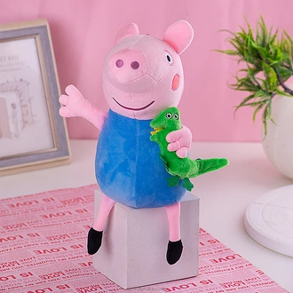 Peppa Pig Soft Plush (Blue) - 12 inches Buy Huggables Online for specialGifts