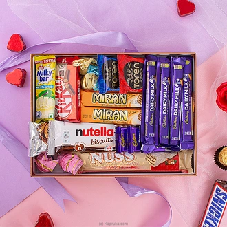 The Chocoholic`s Dream Gift Box  Online for none