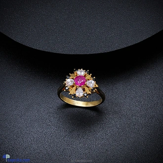 TASH GEM AND JEWELLERY Ruby Cluster Ring TS-KA57 - Tash Gem And  Online for none