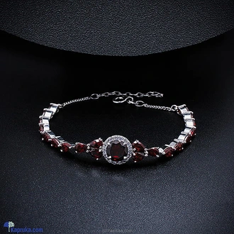 TASH GEM AND JEWELLERY Garnet Cluster Bracelet TS-KA62 Buy Jewellery Online for specialGifts