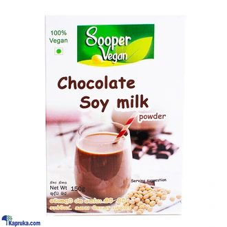Sooper Vegan Chocolate Soy Milk Powder 150g - Beverages  Online for none