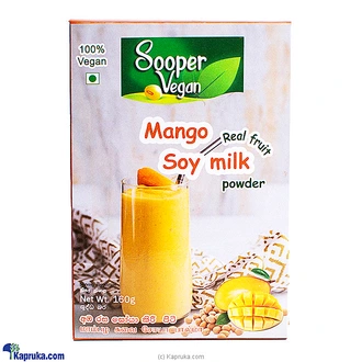 Sooper Vegan Mango Soy Milk Powder 160g - Beverages  Online for none