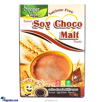 Sooper Vegan Soy Choco Malt Milk Powder 200g Buy Online Grocery Online for specialGifts