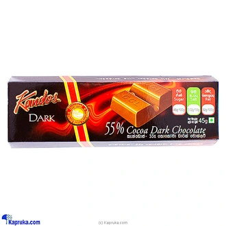 Kandos Cocoa Dark Chocolate 45g  Online for none