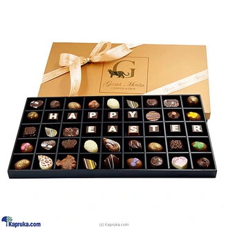 Happy Easter, Classic Wooden 45 Piece Chocolate Box (GMC)  Online for none
