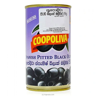 Coopoliva Spanish Black Olives Pitted -359g - Specialty Foods  Online for none