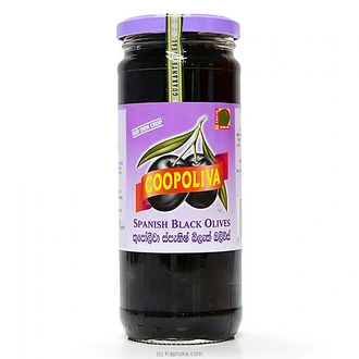 Coopoliva Stuffed Black Olives -450g - Specialty Foods  Online for none