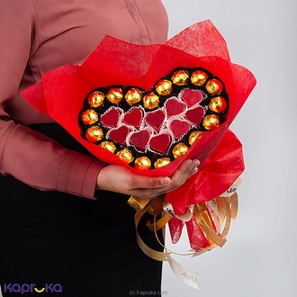 Java Heart Chocolate Bouquet 28 Pcs Buy Java Online for specialGifts