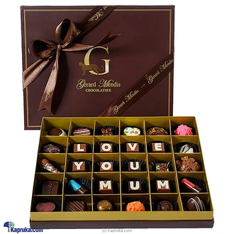 Love You Mom,30 Piece Chocolate Box (GMC)  Online for none