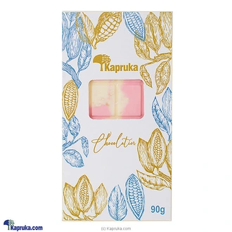 Kapruka Strawberry and White Almond Chocolate Slab Buy mother Online for specialGifts