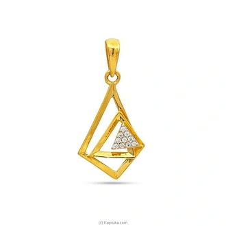 RAJA JEWELLERS 22K GOLD Pendant C-ZP001718 - Raja Jewelers  Online for none