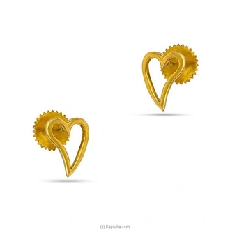 RAJA JEWELLERS 22K GOLD EAR STUD SET B-PE001321 Buy Jewellery Online for specialGifts