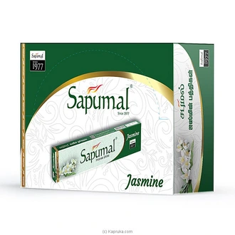 Sapumal Jasmine Incense Sticks Single 12 Boxes Pack  Online for none