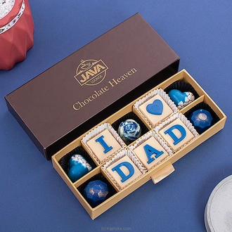 Java I Love Dad  10 Piece Chocolate Box Buy Java Online for specialGifts