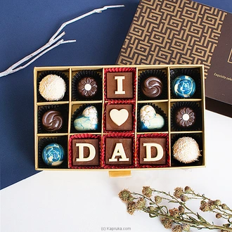 Java I Love Dad 15 Pieces Box  Online for none