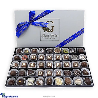 HAPPY FATHER`S DAY 45 PIECE CLASSIC WOODEN CHOCOLATE BOX (GMC)  Online for none