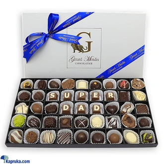 SUPER DAD, 30 PIECE CHIC PAPERBOARD CHOCOLATE BOX (GMC) at Kapruka Online