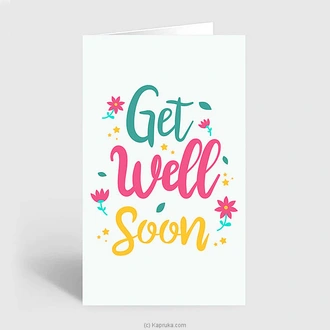 Get Well Soon Greeting Card Buy Greeting Cards Online for specialGifts