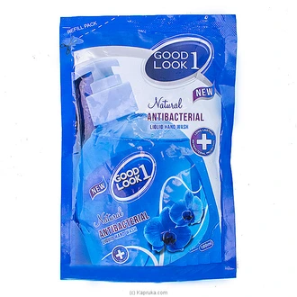 GOOD LOOK Natural Antibacterial Liquid Hand Wash Refill 180ml -  Online for none