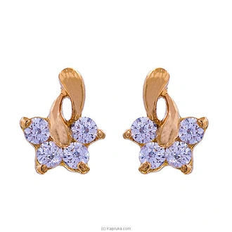 ARTHUR 22KT GOLD EARRING WITH ZERCONE (AJER01) Buy Arthur Online for specialGifts