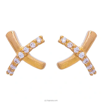 ARTHUR 22KT GOLD EARRING WITH ZERCONE (AJER05) Buy Arthur Online for specialGifts