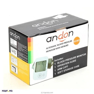 Andon Blood Pressure Moniter With Memory (digital) - SQ2005  Online for none