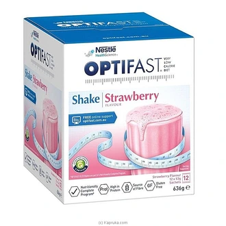 Optifast VLCD Shake 53G*12 Sachet  (Strawberry) Buy Nestle Online for specialGifts