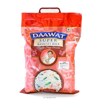 Daawat Super Basmati Rice 5kg - Rice  Online for none