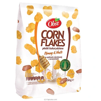 Obst corn flakes honey and nuts 250gms - bakery/Spreads/Cereals  Online for none
