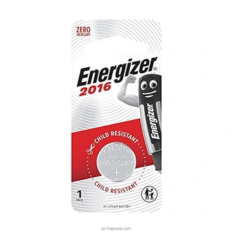 Energizer CR2016BP1 ENR Lithium Battery  Online for none