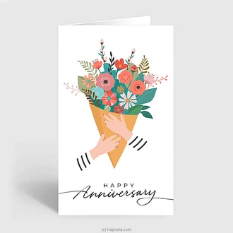 Happy Anniversary Greeting Card  Online for none