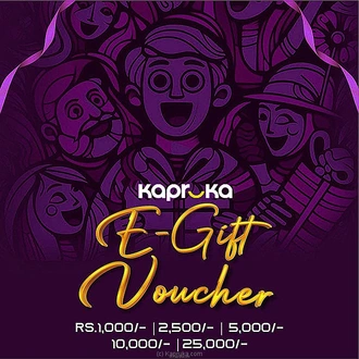 Kapruka E- Gift Voucher  Online for none