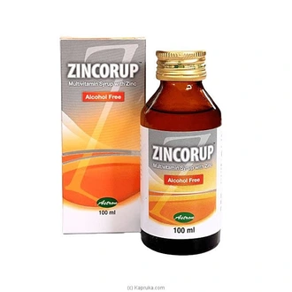 Zincorup Multivitamin Syrup With Zinc 100ml  Online for none