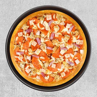 Classic - Chicken Triple Treat - Pan Pizza  Online for none