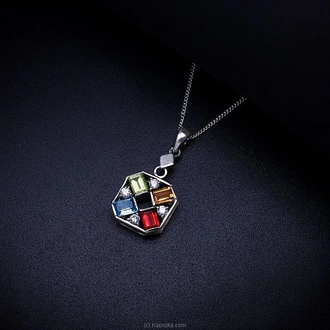 TASH GEM AND JEWELLERY Rainbow Radiance Pendant TS-KA68 - Tash G  Online for none