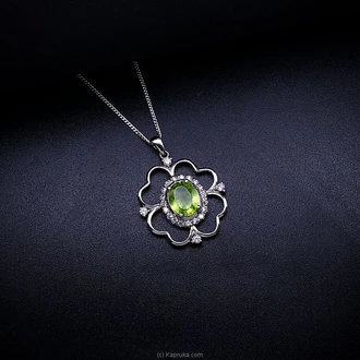 TASH GEM AND JEWELLERY Antique Peridot Necklace TS-KA69 - Tash G  Online for none