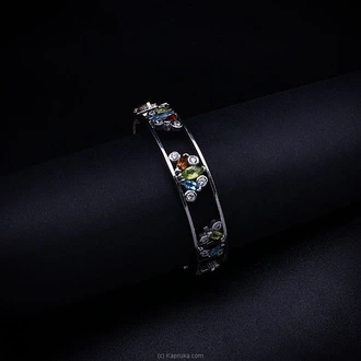 TASH GEM AND JEWELLERY Silver Multi Gemstone Bangle TS-KA72 Buy Tash gem and jewelry Online for specialGifts