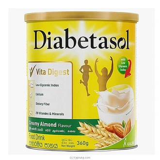 Diabetasol Creamy Almond Flavour 360g  Online for none