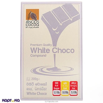 Anods White Choco Compound 200g Buy Anods Cocoa Online for specialGifts