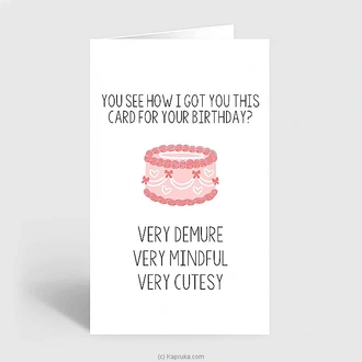 Happy Bday Greeting Card  Online for none
