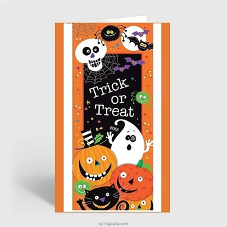 Trick or Treat Halloween Greeting Card Buy Greeting Cards Online for specialGifts