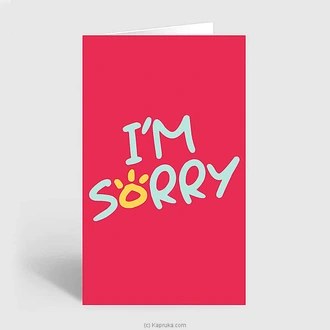 I am Sorry Card Buy Greeting Cards Online for specialGifts
